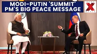 Modi&ndash;Putin Bilateral Talks Begin; PM Modi Delivers Major Peace Message | India-Russia | NewsX World
