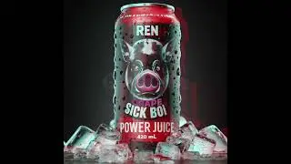 Concept Ad for Ren / SickBoi Power Energy Juice - No this it not real. LOL