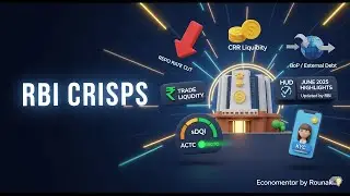 RBI June 2025 Crisps | #monetarypolicy Policy, sDQI, External Debt, PSL Rules#rbigradeb2025 #rbi