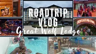 TRAVEL DIARIES| EXPLORING Great Wolf Lodge Webster, Texas Vlog 2025 #fyp #greatwolflodge #travel