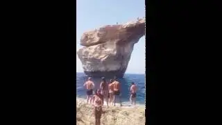 Cliff Jumping - Azure Window Malta (Dwerja) 2016