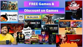 Crazy Multiple AAA Free Games & Discount on Games This Week - 26th April 2025🔥