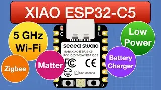 XIAO ESP32-C5 - 5 GHz Wi-Fi IoT Powerhouse