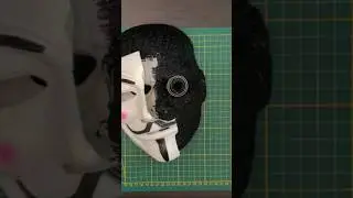 How I make the mask. There's a full video #mask #diy #handmade