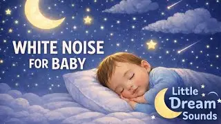 Newborn White Noise | Calm Sleep Sounds (All Night)