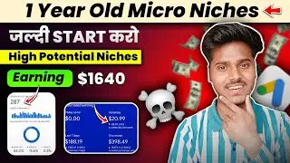 Micro Niche Blog Topics 2025 | international blogging Micro Niche Website Ideas | Earning $1640