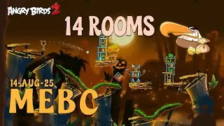 Angry Birds 2 Mighty Eagle Bootcamp – 14 Rooms | 13 Strikes + 1 Birdie | Extra Card Matilda + Hal