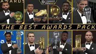 Add The Best Awards Pack for PES 17|تحميل حزمة الجوائز الفردية لبيس 17