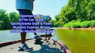 Fishing Tidal water Rivers￼ (Potomac River, Rappahannock River, James River) for snakehead.￼