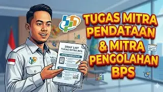 Simak!!! Berikut Tugas Mitra BPS 2024 | Mitra Pendataan & Pengolahan
