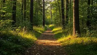 Sunlit Pathways | Ambient Acoustic Music for Focus, Study & Calm