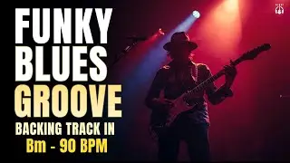 Smooth Funk Blues Backing Track in B Minor &ndash; 90 BPM | Soulful Jam Vibe