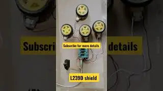 motor driver #motordriver #robot #dcmotor #lm239d   #aurdino #robotics #diyprojects #servomotors #