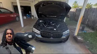 Я установил впускной коллектор RK Tune на свой BMW 540i Stage 2+ 😱 (Видео установки)