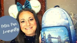 PETER PAN LOUNGEFLY BACKPACK- Glow In the Dark
