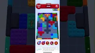 Color Block Jam Level 46 (No boosters!)
