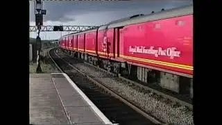Rails in Wales 1998. Mainline memories TPO, HST, heavy freight at Cardiff Central.