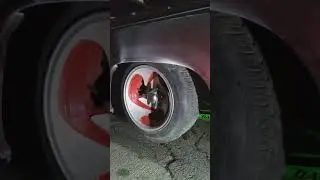 Bagged OBS fitment testing. #obs #chevy #truck #bagged #baggedtrucks #fyp #fitment #custom #airbags