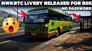 🔰😱 NWKRTC EICHER BS4 BUS LIVERY RELEASED FOR BUS SIMULATOR KERALA|| HOW TO ADD NWKRTC LIVERY IN BSK😇