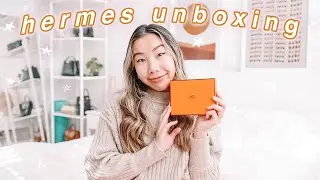 Hermes Compact Bearn Wallet Unboxing (my first Herm&egrave;s piece!)