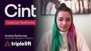 Cint Customer Testimonial - triplelift - Brand Lift