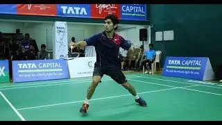 LAKSHYA SEN Vs ALAP MISHRA in All India Senior National in Prakash padukone Badminton Academy 2018