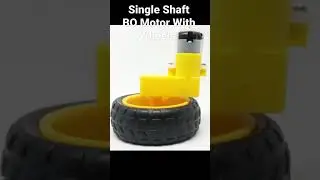 Single shaft BO motor with wheels||L-Shaped BO motor#shorts