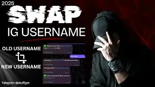 How to Use the FREE Instagram Username Swap Bot 🤖 | Swap Rare & 4L IG Usernames Easily!