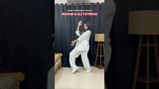 Learn Janaabe Ali Hookstep - Easy Tutorial Dance like Hrithik Roshan & Jr NTR #war2 #trending