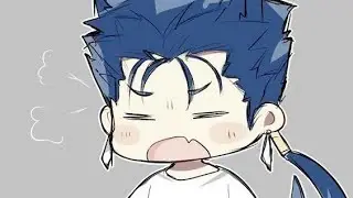 FGO-Lancer's Bizarre's Clutch (tomoe solo + ahanaf's stand)