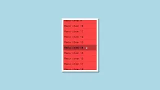 Vertical Menu HTML-CSS-JS