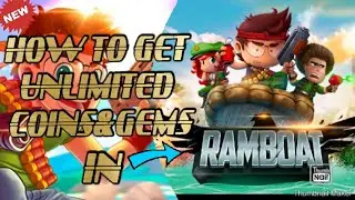 HOW TO GET UNLIMITED COINS AND GEMS FOR FREE|NO ROOT|RAMBOAT|#OUR'S STUDIO#| 1st Part|