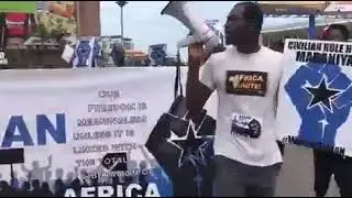 #standwithsudan #blueforsudan  Support from #Ghana 30 june #Black_Power