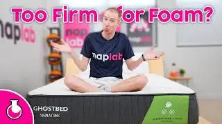 Ghostbed Signature Foam Review - $900 All-Foam With Edge Support