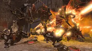 Battle of Karak Kadrin | Khorne vs Dwarves | Total War: Warhammer 3 Cinematic Battle