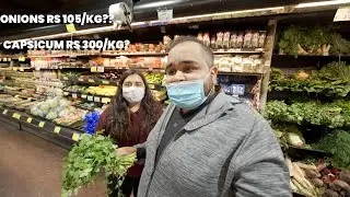 HOW EXPENSIVE ARE VEGETABLES AND FRUITS IN AMERICA?? अमेरिका में सब्जियों और फल की कीमत क्या है