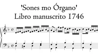Anonymus - Obras del Tono I from manuscript 'Sones mo Órgano' - Greccio organ, Hauptwerk
