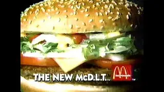 McDonald's McDLT Commercial (1986)