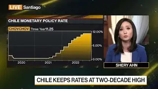 Chile Central Bank Keeps Key Rate at Two-Decade High