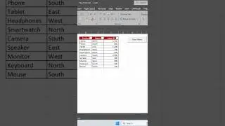 Add a Clear Filter Button in 60 Seconds! #ExcelVBA #ExcelTips #Shorts