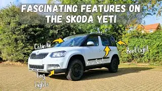 Увлекательные особенности Skoda Yeti &mdash; противотуманные фары, сиденья, подсветка багажника и много...