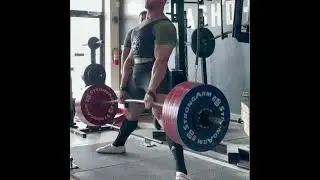 804 LBS / 365 KG Deadlift for 4 Reps Danny Grigsby Powerlifting Strength #shorts