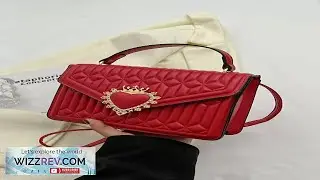 Quilted Crown & Heart Decor Flap Square Bag Valentines SHEIN USA