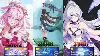 Honkai Impact 3rd Memorial Arena | Meteoroid Paros 47872 | Kosma 39946 | Argent Knight Artemis 31946
