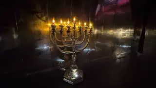 A view inside the holy place of the Tabernacle of Moses.