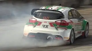 Gigi Galli SHOW at Rally Legend 2019! - 600HP Kia Rio RX Rallycross Supercar!
