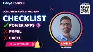 Power Apps - LIVE - Desenvolvimento do aplicativo de CHECKLISTS DINÂMICO