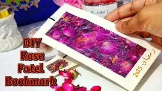 DIY Rose Patel Bookmark | Handemade Rose Patel Bookmark