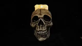 How To Make A SAFE Skull Candle - Halloween DIY | Dark Nook