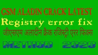 Gsm aladin crack 21.42 registry error code 2